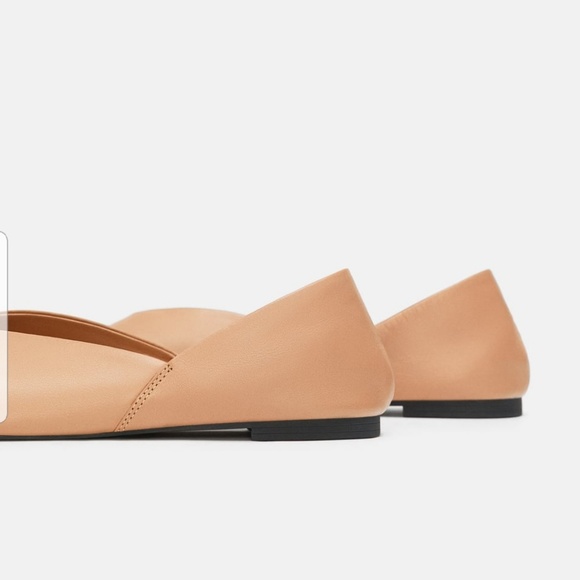 Zara Soft  Leather Flat - Picture 6 of 9